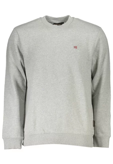 Мъжка блуза -  80% памук - 20% полиестер - сива - NP0A4FQWBALISCREW1 - Сив