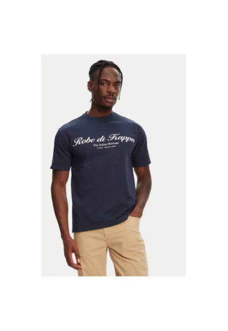 Мъжка тениска  61151CW - Памук - Тъмносин - Тъмносин