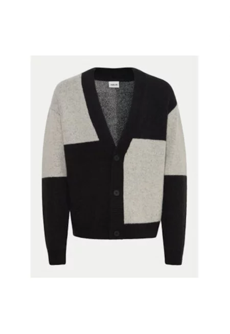 Мъжка жилетка -  304021343 - Акрил/Вълна - Черен - Черен