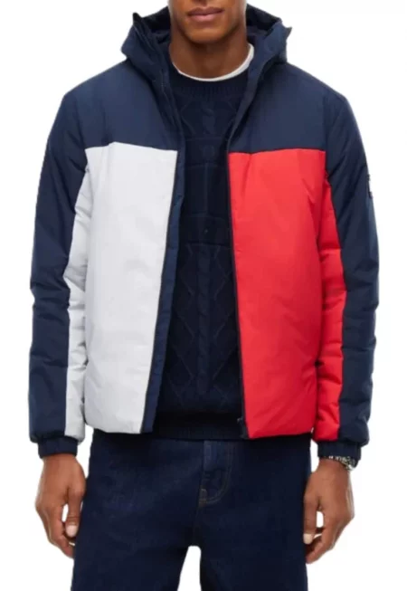 Мъжко яке -  Tjm Padded Poly Jacket Ext - Полиестер - Син - Син