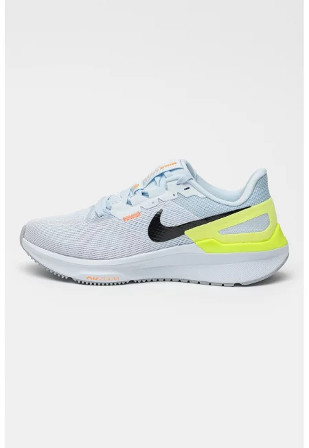 Обувки за бягане Air Zoom Structure 25 - Бледо синьо/Лайм зелено