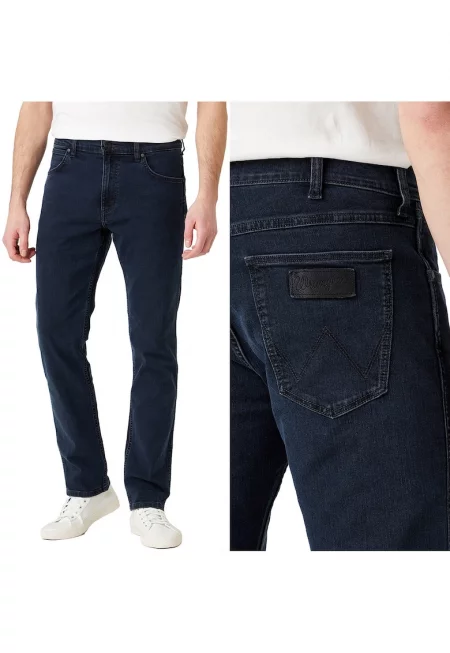 Прави дънки Wrangler  сини