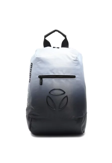 Раница от еко кожа - Бял/Черен