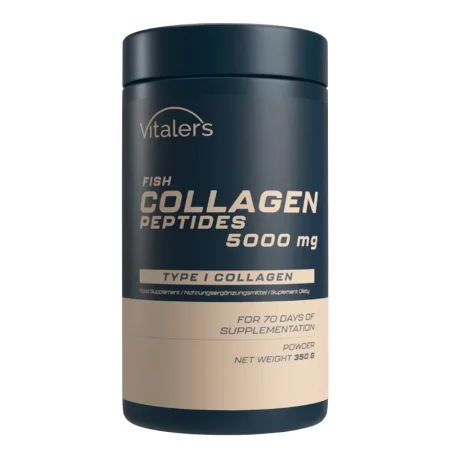 Рибни колагенови пептиди – Здрава кожа, коса и стави, 5000 mg, 350 g прах