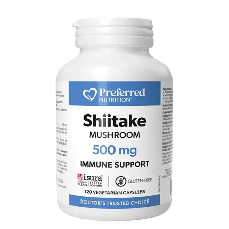 Шийтаке – Имунна защита и жизнен тонус, 500 mg, 120 веган капсули