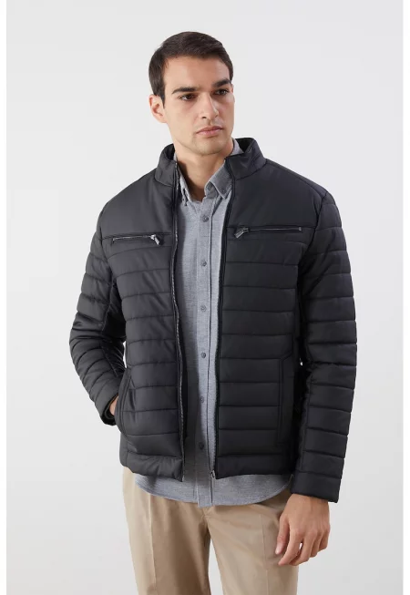 Слим яке със средновисока яка