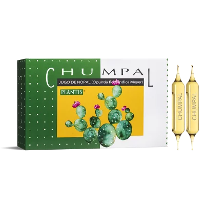 Чернодробно здраве и бърз метаболизъм - Сок от нопал кактус - Chumpal Plantis®, 20 ампули за пиене