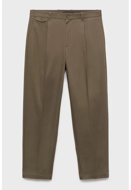 Стандартен памучен панталон