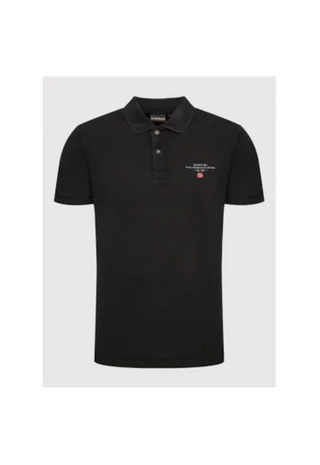 Тениска за мъже -  300338087 - Памук - 3XL INTL - Черна
