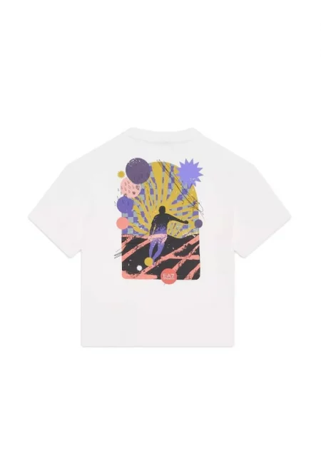 Тениска  за момичета - boy tee ss sports - boy tee ss sports - 7B000107-AF13244-U0005 - Бял - Бял
