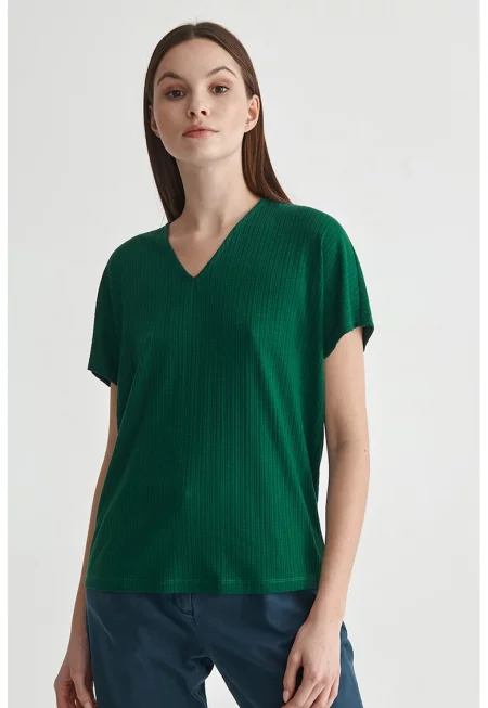 Тениска Zarita с шпиц и рипс