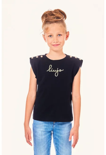 Топ с декоративни копчета