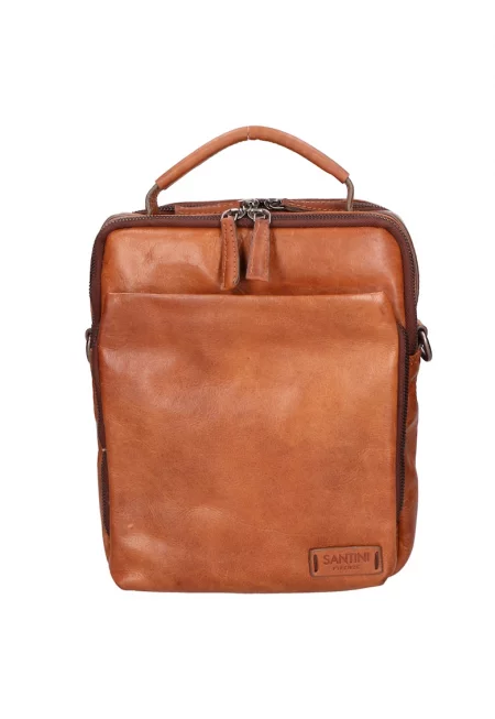 Унисекс кожена чанта през рамо