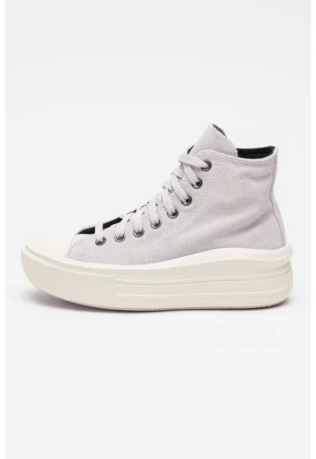 Велурени спортни обувки Chuck Taylor All Star - Бледа лила