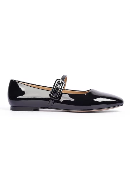 Willena Square Toe Mary Jane Flats