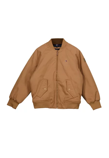 Яке бомбър с памук - Карамел