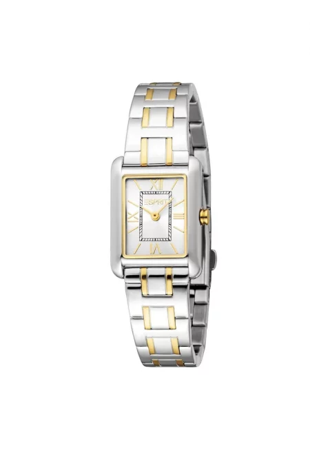 Ceas dama  22x24.5mm - Златист/Сребрист