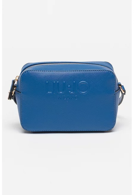 Чанта през рамо Halona от еко кожа - Тъмносин