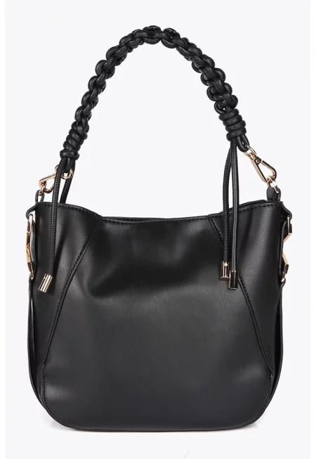 Чанта със сплетена презрамка