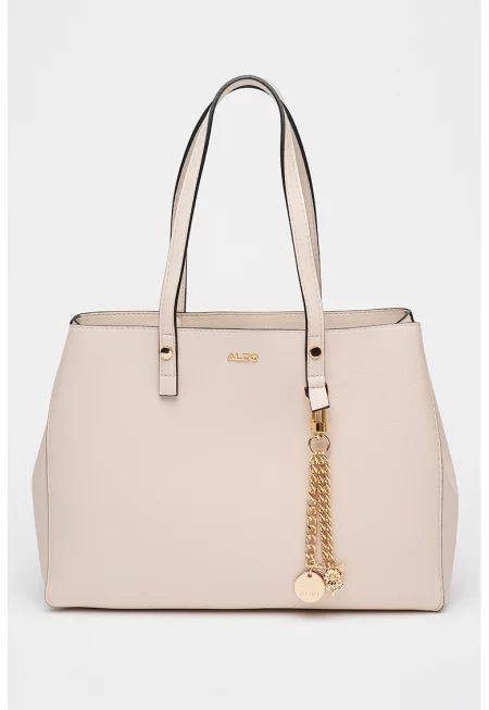 Чанта за рамо от еко кожа с отделящ се аксесоар