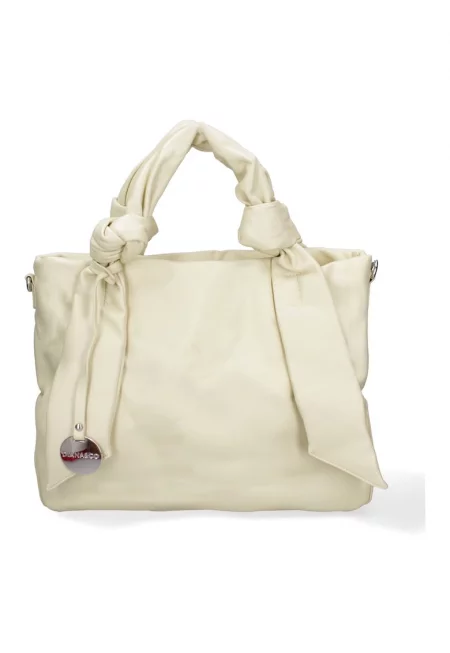 Чанта за рамо от еко кожа - Жълт