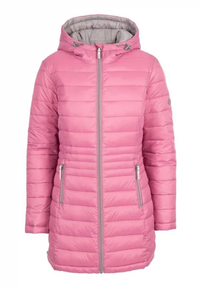 Дълго двулицево зимно яке Mavis с качулка