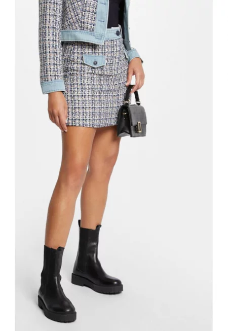 Дамска пола -  303917340 - Полиестер - 44 EU - Син