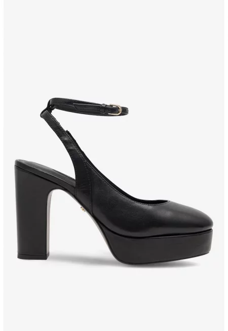 Дамски обувки  5905588005858 - Естествена кожа - Черни