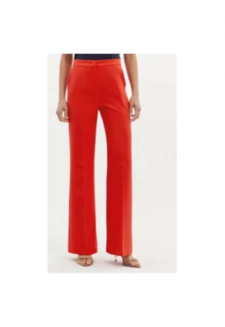 Дамски панталон -  304139420 - Полиестер - Черен - Черен