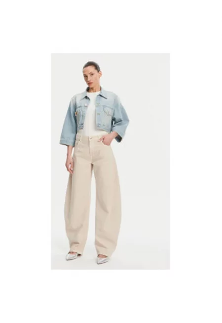 Дамски панталон  DD5146 - Памук - Бежов - Бежов