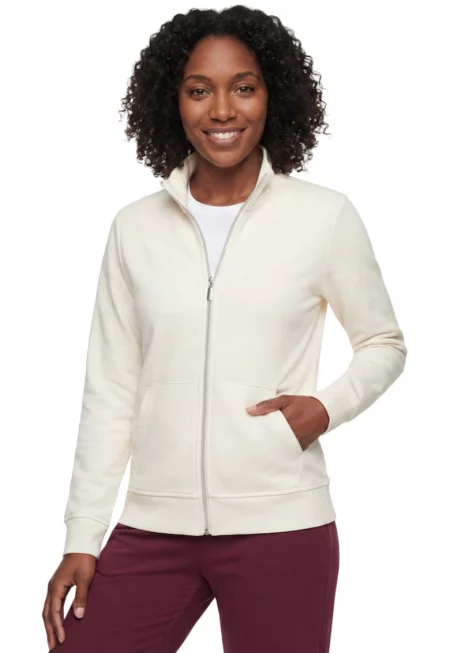 Дамски суитчъри -  Go Luxe Rib Hoodie 52833853 - Бял
