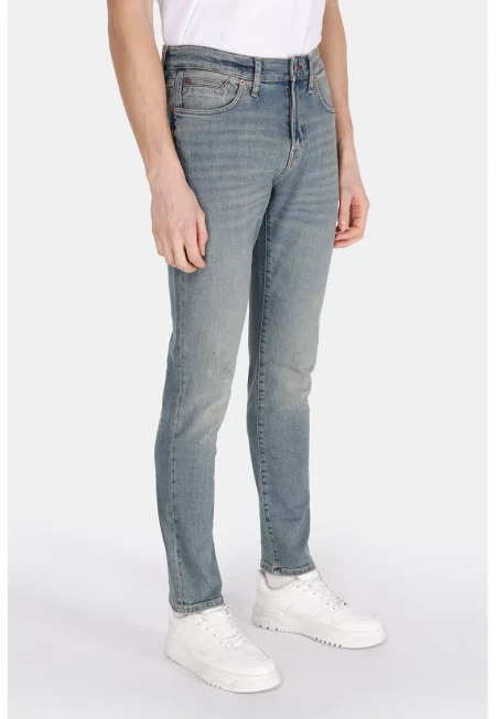 Дънки с джобове - Прашно синьо