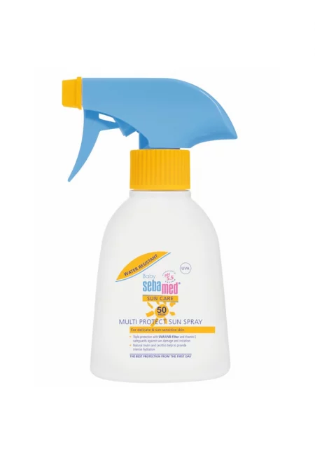 Дерматологичен спрей за слънцезащита  Baby - SPF 50 - 200 мл