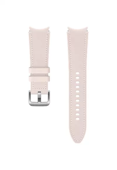 Каишка Smartwatch  Hybrid Leather за Galaxy Watch4 20mm M/L - Pink