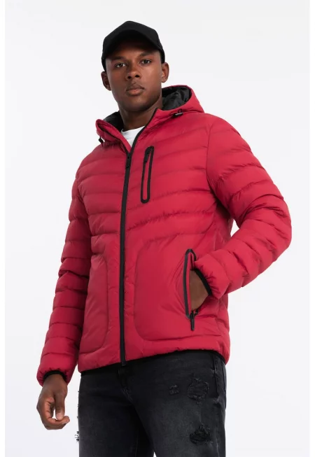 Капитонирано зимно яке от найлон