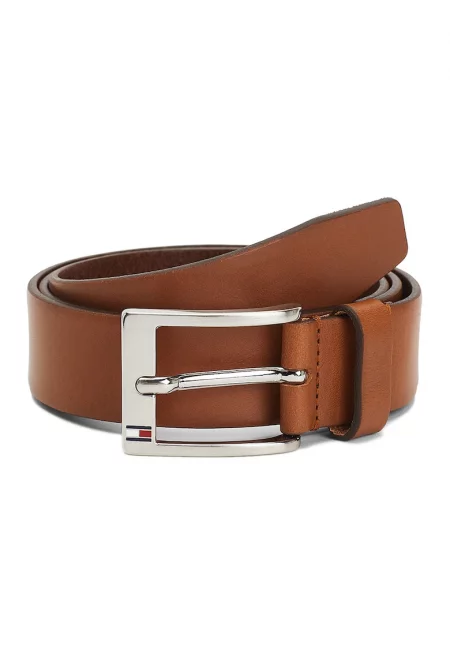 Кожен колан New Aly с правоъгълна тока