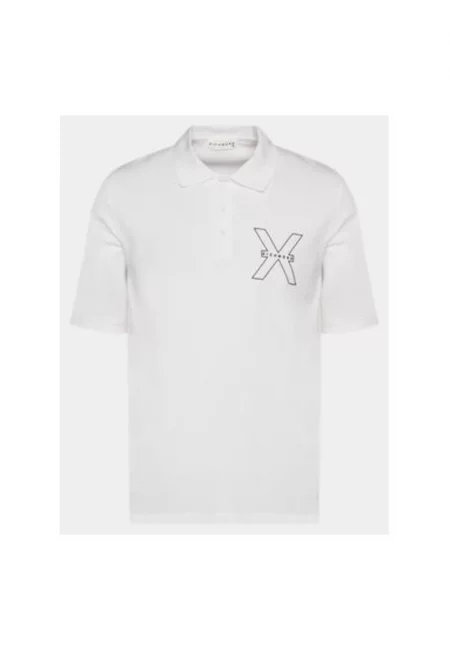 Мъжка тениска -  303885960 - Памук - Бяла - Бял