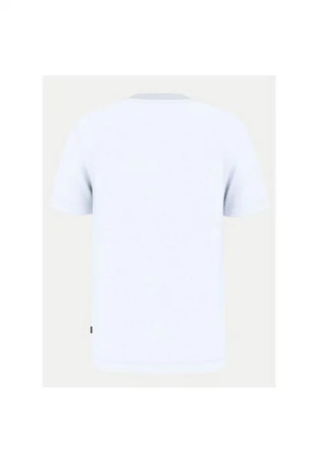 Мъжка тениска -  304687136 - Органичен памук - Бяла