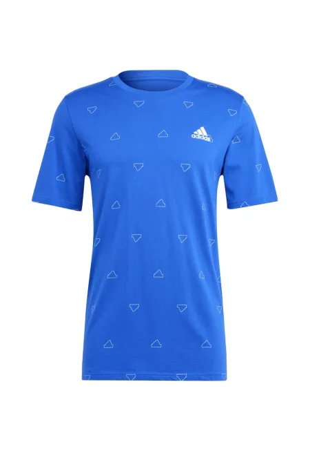 Мъжка тениска  памук - син