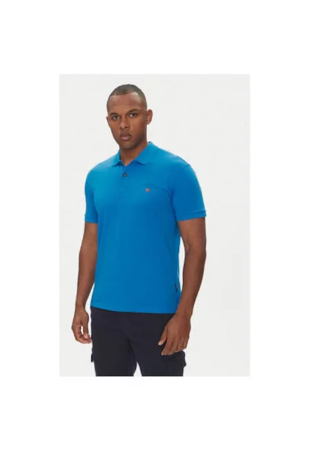 Мъжка тениска Polo  NP0A4GB4B2W1 - памук - 3XL INTL - синя
