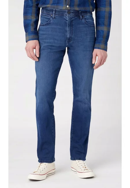 Мъжки дънки  River Apollo - памук/еластан - син -