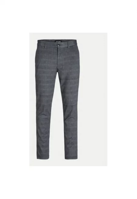 Мъжки панталон -  304376146 - Рециклиран полиестер/Полиестер - Сив - Сив