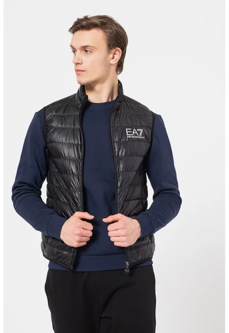 Олекотен пухен елек с цип