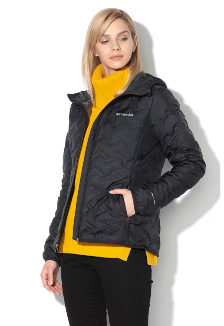 Олекотено пухено зимно яке Delta Ridge™ - Черен