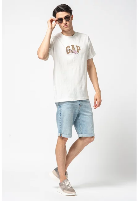 Памучна тениска с лого