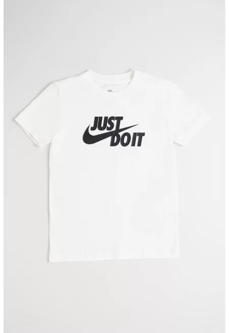 Памучна тениска с овално деколте