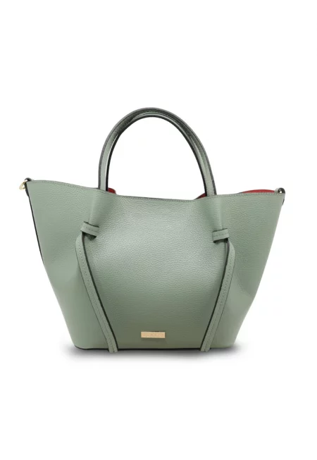 Passione Quotidiana Leather Handbag - Зелен