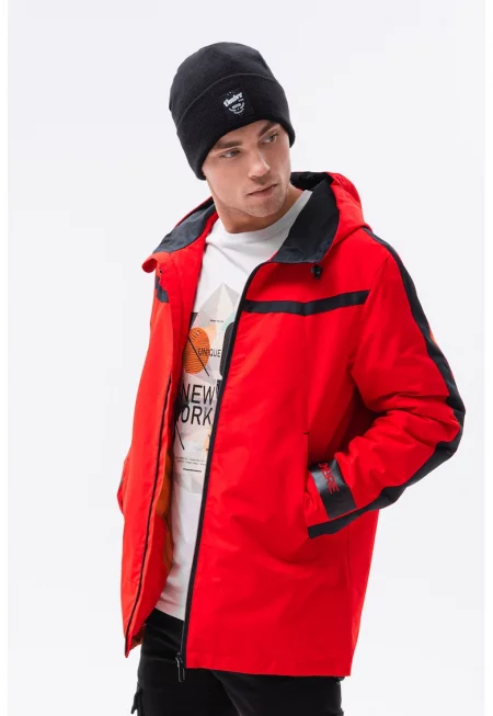 Подплатено зимно яке с лого