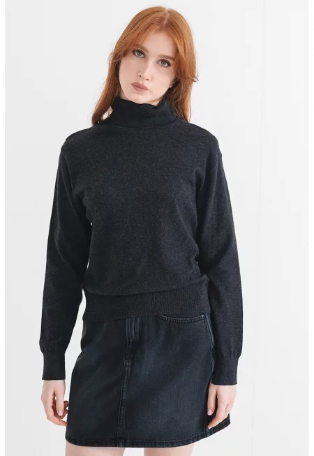 Поло с вълна и кашмир