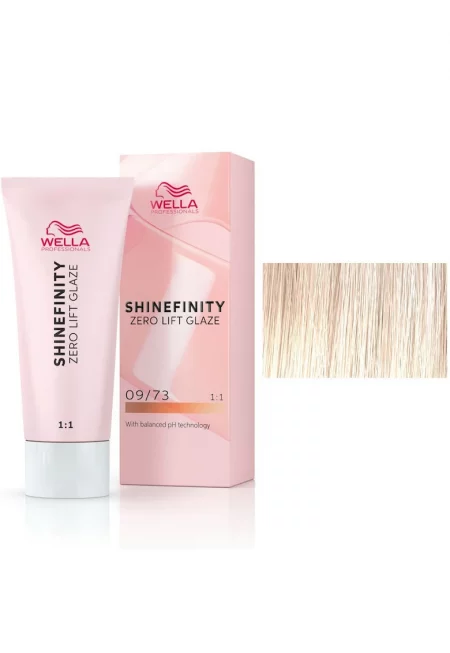 Полуперманентна боя за коса  Shinefinity Zero Lift Glaze - 60 мл